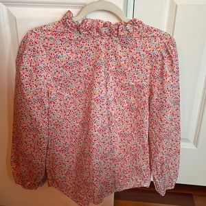 JCrew top floral print